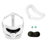 JD-391215 Geeignet für Oculus Quest2 Generation VR Augenmasken-Silikonabdeckung + Linsenabdeckung Set