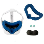 JD-391215 Geeignet für Oculus Quest2 Generation VR Augenmasken-Silikonabdeckung + Linsenabdeckung Set