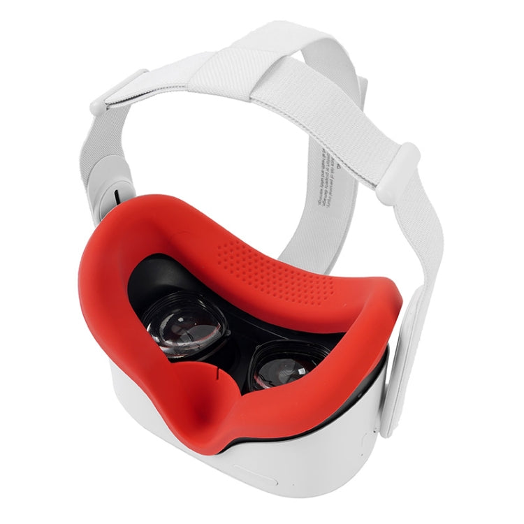JD-391215 Geeignet für Oculus Quest2 Generation VR Augenmasken-Silikonabdeckung + Linsenabdeckung Set
