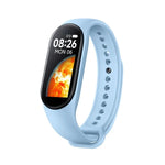 M7 Smartwatch mit 0,96 Zoll Farbbildschirm, unterstützt Herzfrequenz- und Blutdruckmessung