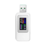 KWS-MX18 10 in 1 USB DC Tester Strom 4-30V Spannungsmesser Zeitmessung Amperemeter Digitalmessgerät