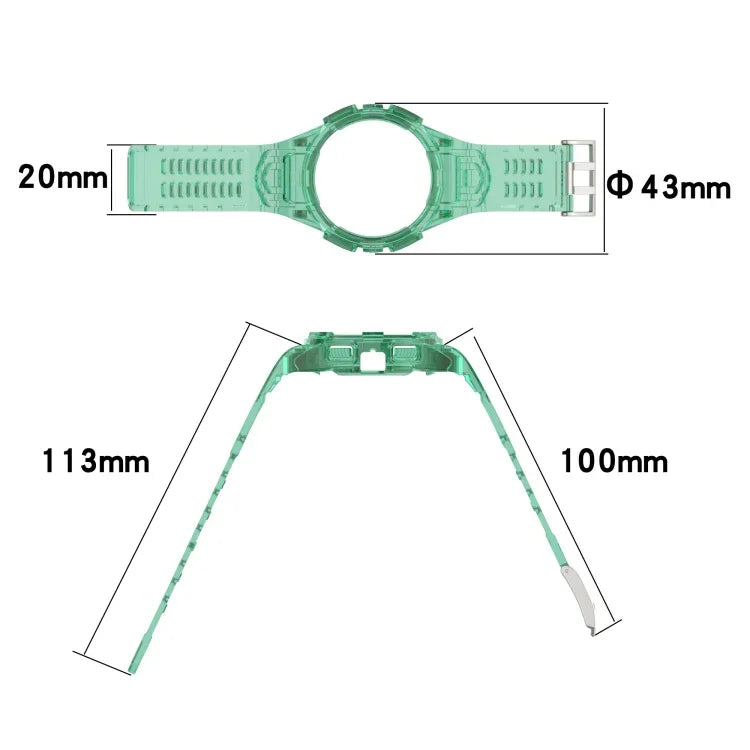 Integriertes Silikonarmband, für Samsung Galaxy Watch 40 mm und 44 mm