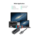 1000Mbps RJ45 Netzwerkkarte USB Ethernet Adapter, USB 3.0, Typ-C