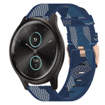 20mm Nylon Woven Watch Band, For Garmin Venu SQ, For Garmin Vivomove 3, For Garminmove 3, For Garmin VivoMove Luxe, For Garminmove Luxe, For Garmin VivoMove Style