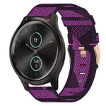 20mm Nylon Woven Watch Band, For Garmin Venu SQ, For Garmin Vivomove 3, For Garminmove 3, For Garmin VivoMove Luxe, For Garminmove Luxe, For Garmin VivoMove Style
