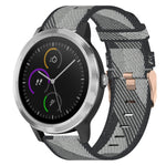 20mm Nylon Woven Watch Band, For Garmin Garminmove Style, For Garmin Vivomove, For Garmin Vivomove HR Sport, For Garmin Vivoactive 3, For Garmin Vivoactive3 Music, For Garmin Forerunner 245