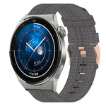 22mm Nylon Woven Watch Band, For Huawei Watch GT3 Pro 46mm, For Huawei Watch GT3 46mm, For Huawei Watch GT Runner, For Huawei Watch 3, For Huawei Watch 3 Pro, For Huawei GT2 Pro