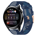 22mm Nylon Woven Watch Band, For Huawei Watch GT3 Pro 46mm, For Huawei Watch GT3 46mm, For Huawei Watch GT Runner, For Huawei Watch 3, For Huawei Watch 3 Pro, For Huawei GT2 Pro
