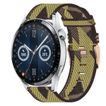 20mm Nylon Woven Watch Band, For Huawei Watch GT3 Pro 43mm, For Huawei Watch GT3 42mm, For Huawei Watch GT2 42mm, For Huawei Watch 2, For Honor Watch ES, For Honor MagicWatch2 42mm