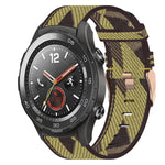 20mm Nylon Woven Watch Band, For Huawei Watch GT3 Pro 43mm, For Huawei Watch GT3 42mm, For Huawei Watch GT2 42mm, For Huawei Watch 2, For Honor Watch ES, For Honor MagicWatch2 42mm