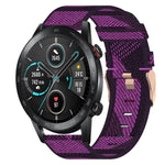 20mm Nylon Woven Watch Band, For Huawei Watch GT3 Pro 43mm, For Huawei Watch GT3 42mm, For Huawei Watch GT2 42mm, For Huawei Watch 2, For Honor Watch ES, For Honor MagicWatch2 42mm