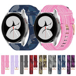 20mm Nylon-Gewebe-Armband, für Samsung Galaxy Watch 4 40mm, für Samsung Galaxy Watch 4 44mm, für Samsung Galaxy Watch 4 Classic 42mm, für Samsung Galaxy Watch 4 Classic 46mm, für Samsung Galaxy Watch 3 41mm, für Samsung Galaxy Watch Active 2 40mm