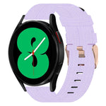 20mm Nylon-Gewebe-Armband, für Samsung Galaxy Watch 4 40mm, für Samsung Galaxy Watch 4 44mm, für Samsung Galaxy Watch 4 Classic 42mm, für Samsung Galaxy Watch 4 Classic 46mm, für Samsung Galaxy Watch 3 41mm, für Samsung Galaxy Watch Active 2 40mm