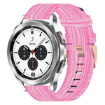 20mm Nylon-Gewebe-Armband, für Samsung Galaxy Watch 4 40mm, für Samsung Galaxy Watch 4 44mm, für Samsung Galaxy Watch 4 Classic 42mm, für Samsung Galaxy Watch 4 Classic 46mm, für Samsung Galaxy Watch 3 41mm, für Samsung Galaxy Watch Active 2 40mm