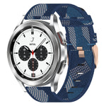 20mm Nylon-Gewebe-Armband, für Samsung Galaxy Watch 4 40mm, für Samsung Galaxy Watch 4 44mm, für Samsung Galaxy Watch 4 Classic 42mm, für Samsung Galaxy Watch 4 Classic 46mm, für Samsung Galaxy Watch 3 41mm, für Samsung Galaxy Watch Active 2 40mm