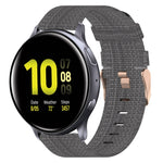 20mm Nylon-Gewebe-Armband, für Samsung Galaxy Watch 4 40mm, für Samsung Galaxy Watch 4 44mm, für Samsung Galaxy Watch 4 Classic 42mm, für Samsung Galaxy Watch 4 Classic 46mm, für Samsung Galaxy Watch 3 41mm, für Samsung Galaxy Watch Active 2 40mm