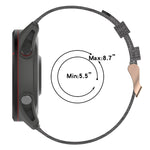 20 mm Nylon Gewebtes Uhrenarmband, für Samsung Galaxy Watch Active 2 44mm, für Samsung Galaxy Watch Active 40mm, für Samsung Galaxy Watch 42mm, für Samsung Gear Sport, für Samsung Gear S2 Classic