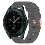 20 mm Nylon Gewebtes Uhrenarmband, für Samsung Galaxy Watch Active 2 44mm, für Samsung Galaxy Watch Active 40mm, für Samsung Galaxy Watch 42mm, für Samsung Gear Sport, für Samsung Gear S2 Classic