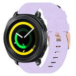 20 mm Nylon Gewebtes Uhrenarmband, für Samsung Galaxy Watch Active 2 44mm, für Samsung Galaxy Watch Active 40mm, für Samsung Galaxy Watch 42mm, für Samsung Gear Sport, für Samsung Gear S2 Classic