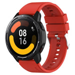 Protruding Head Silicone Strap Silver Buckle, For Huami Amazfit GTS 3 20mm, For Huami Amazfit GTS 2e 20mm, For Huami Amazfit GTS 2mini 20mm, For Huami Amazfit GTS 2 20mm
