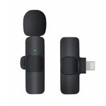 K9 Drahtloses Clip-On Auto-Sync Geräuschunterdrückendes Live Mini-Mikrofon mit 8-Pin Empfänger, K9IP-1