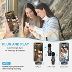 K9 Drahtloses Clip-On Auto Geräuschunterdrückendes Live Mini-Mikrofon für 8-Pin Gerät 2 in 1, K9IP-2