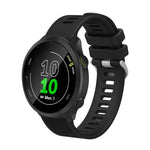 20mm Silicone Twill Watch Band, For Garmin Garminmove Style, For Garmin Vivomove, For Garmin Vivomove HR Sport, For Garmin Vivoactive 3