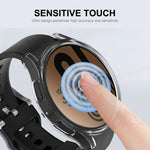 ENKAY Hat-Prince Schutzhülle aus galvanisiertem, weichem TPU für Samsung Galaxy Watch5 40mm