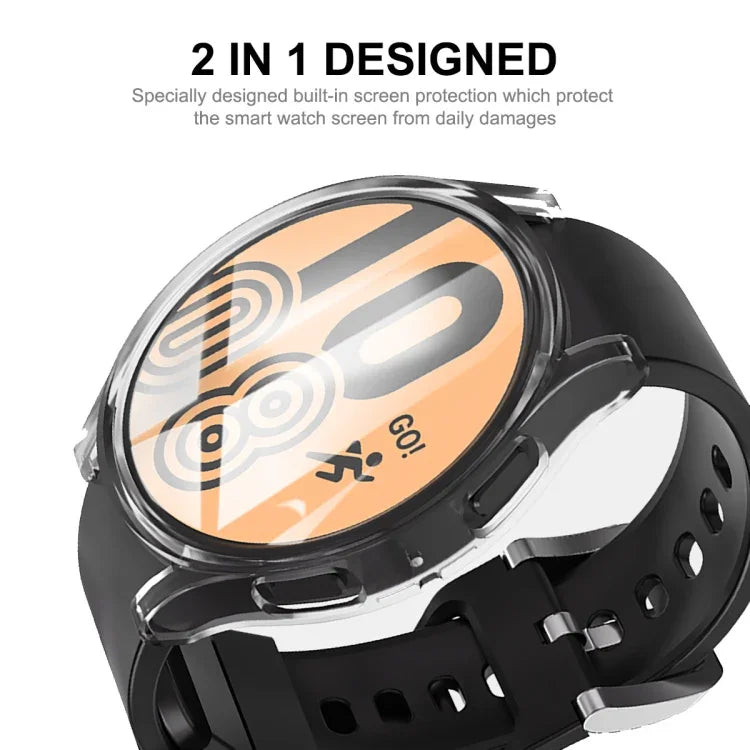 ENKAY Hat-Prince Transparente TPU-Schutzhülle mit Rundumschutz, für Samsung Galaxy Watch 5 (40 mm) und Samsung Galaxy Watch 5 (44 mm)