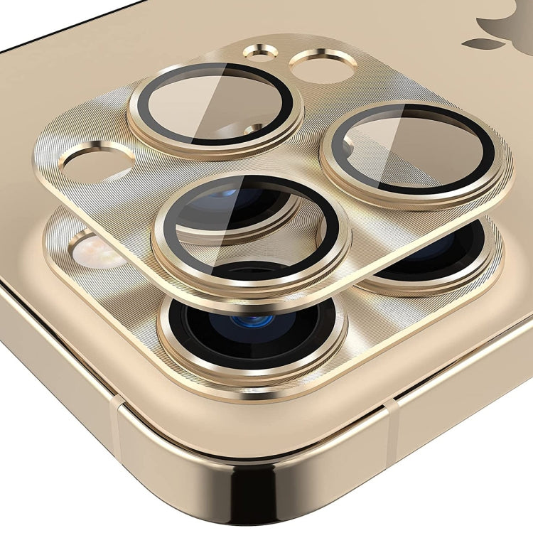 ENKAY Aluminiumlegierung Gehärtete Glasobjektiv-Schutzfolie Für iPhone 14 Pro / 14 Pro Max, Für iPhone 14 Pro / 14 Pro Max