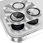 ENKAY Aluminiumlegierung Gehärtete Glasobjektiv-Schutzfolie Für iPhone 14 Pro / 14 Pro Max, Für iPhone 14 Pro / 14 Pro Max