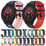 20mm Zweifarb-Silikon-Armband, für Samsung Galaxy Watch 5 40mm, für Samsung Galaxy Watch 5 44mm
