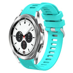 20mm Twill Solid Color Silicone Watch Band, For Samsung Galaxy Watch4 44mm, For Samsung Galaxy Watch4 Classic 46mm, For Samsung Galaxy Watch4 Classic 42mm, For Samsung Galaxy Watch Active 2