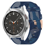 20mm Nylon Woven Watch Band, For Samsung Galaxy Watch5 40mm, For Samsung Galaxy Watch5 44mm, For Samsung Galaxy Watch5 Pro 45mm, For Samsung Galaxy Watch4 40mm, For Samsung Galaxy Watch4 44mm, For Samsung Galaxy Watch4 Classic 46mm