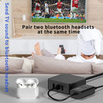 T9 Niedrige Latenz 5.2 Bluetooth Audio-Sender Unterstützt Glasfaser Koaxial APTX Vollserie, Mit USB-Kabel, Ohne Kabel