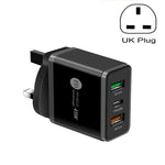 45W PD3.0 + 2 x QC3.0 USB Multi Port Quick Charger, UK-Stecker, UK-Stecker