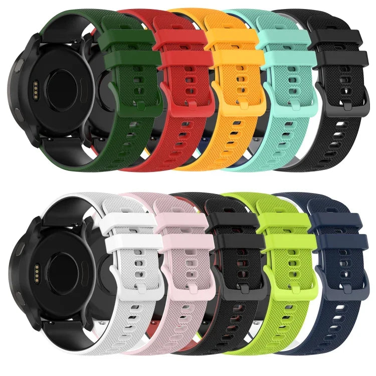 22 mm kariertes, zweifarbiges Silikon-Uhrenarmband, für Samsung Galaxy Watch3 45 mm, Samsung Galaxy Watch 46 mm, Samsung Gear S3 Classic, Samsung Gear S3 Frontier