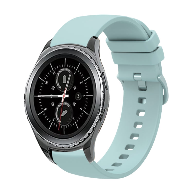 20mm einfarbiges weiches Silikonarmband, für Samsung Gear S2 Classic, für Samsung Galaxy Watch Active 2 40mm