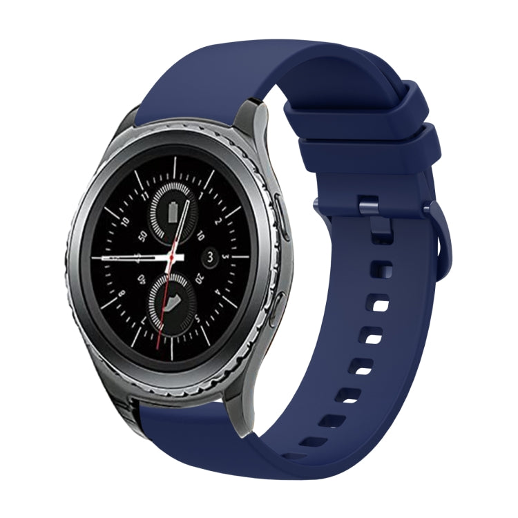20mm einfarbiges weiches Silikonarmband, für Samsung Gear S2 Classic, für Samsung Galaxy Watch Active 2 40mm
