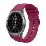 20mm einfarbiges weiches Silikonarmband, für Samsung Gear S2 Classic, für Samsung Galaxy Watch Active 2 40mm