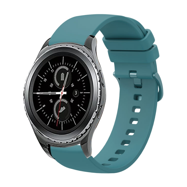 20mm einfarbiges weiches Silikonarmband, für Samsung Gear S2 Classic, für Samsung Galaxy Watch Active 2 40mm