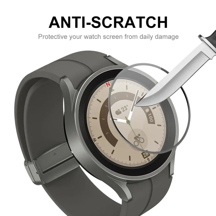 For Samsung Galaxy Watch5 Pro 45mm ENKAY 3D Full Coverage HD Screen Protector Film, 1 PCS, 2 PCS, 5 PCS, 10 PCS