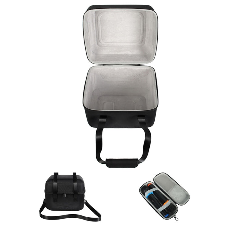 Für JBL PartyBox Encore Essential Stoßfeste Tragetasche mit Mikrofontasche, Für JBL PartyBox Encore Essential mit Mikrofontasche
