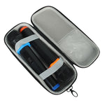 Für JBL PartyBox Encore Essential Stoßfeste Tragetasche mit Mikrofontasche, Für JBL PartyBox Encore Essential mit Mikrofontasche