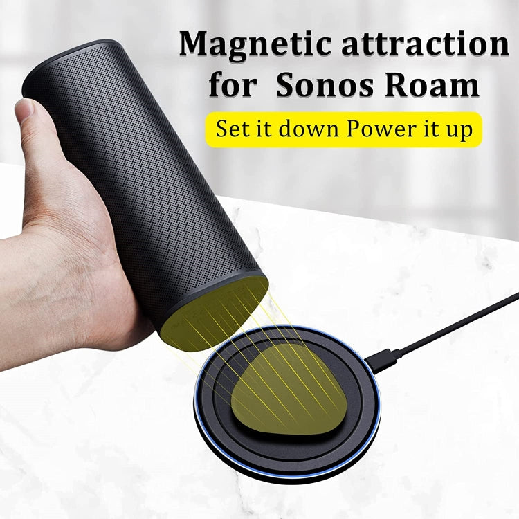 Für Sonos Roam Bluetooth Lautsprecher Magnetisches Drahtloses Ladegerät Ladedock, Für Sonos Roam