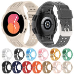 Gepanzerte, integrierte TPU-Doppeldornschließen-Smartwatch-Armband, für Samsung Galaxy Watch5 40mm, für Samsung Galaxy Watch5 44mm, für Samsung Galaxy Watch4 44mm