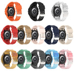Gepanzerte, integrierte TPU-Doppeldornschließen-Smartwatch-Armband, für Samsung Galaxy Watch5 40mm, für Samsung Galaxy Watch5 44mm, für Samsung Galaxy Watch4 44mm