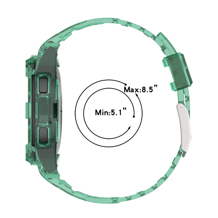 Gepanzerte, integrierte TPU-Doppeldornschließen-Smartwatch-Armband, für Samsung Galaxy Watch5 40mm, für Samsung Galaxy Watch5 44mm, für Samsung Galaxy Watch4 44mm