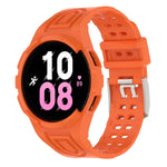 Gepanzerte, integrierte TPU-Doppeldornschließen-Smartwatch-Armband, für Samsung Galaxy Watch5 40mm, für Samsung Galaxy Watch5 44mm, für Samsung Galaxy Watch4 44mm