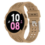 Gepanzerte, integrierte TPU-Doppeldornschließen-Smartwatch-Armband, für Samsung Galaxy Watch5 40mm, für Samsung Galaxy Watch5 44mm, für Samsung Galaxy Watch4 44mm